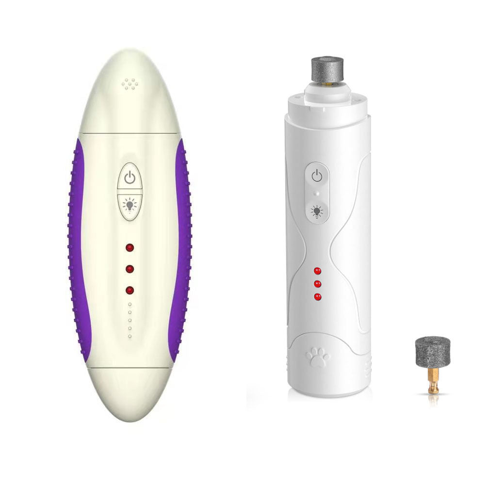 Quiet Electric Pet Nail Grinder – Safe & Painless Dog & Cat Nail Trimmer for Stress-Free Grooming