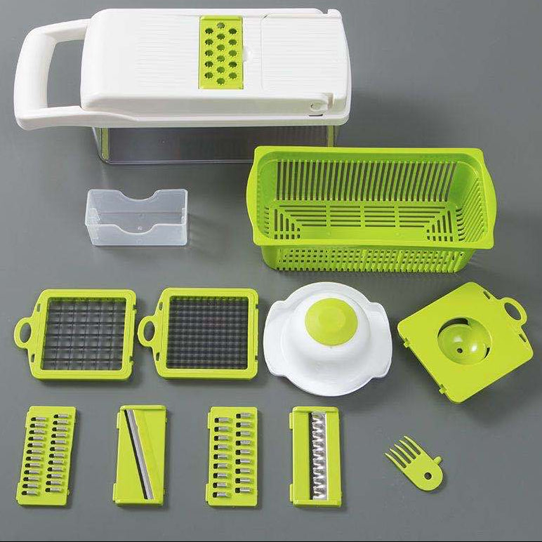 Vegetable Cutter Slicer Dicer Set – All-in-One Kitchen Tool for Healthy Meal Prep