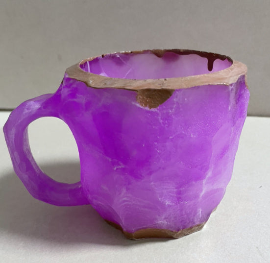 Resin Crystal Coffee Cup – Add Sparkle to Sip