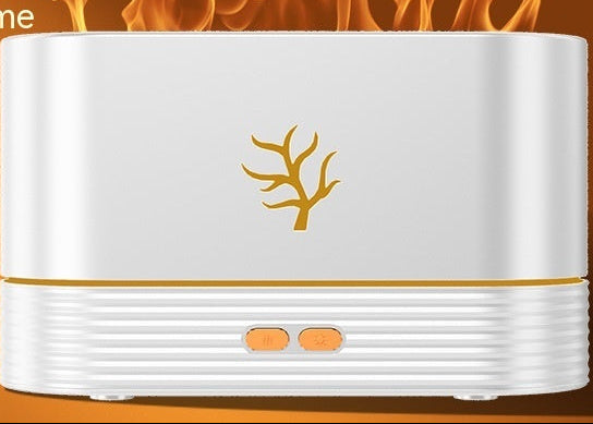 USB Flame Humidifier – Soothing Mist & Cozy Glow