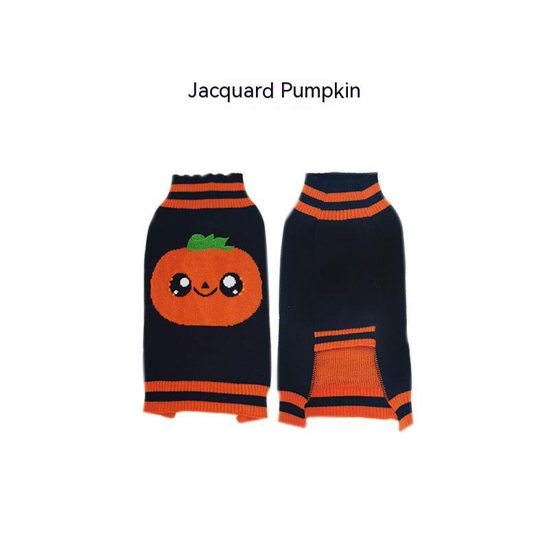 Spooky Cute Dog Sweater for Halloween Fun