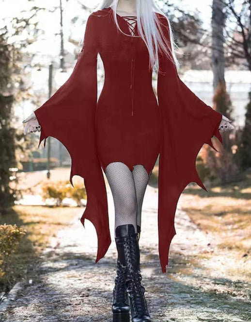 Fantasy Elf Costume Dress Perfect for Parties and Fairs