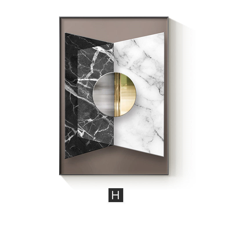 Abstract Geometric Canvas – Modern Wall Art Decor