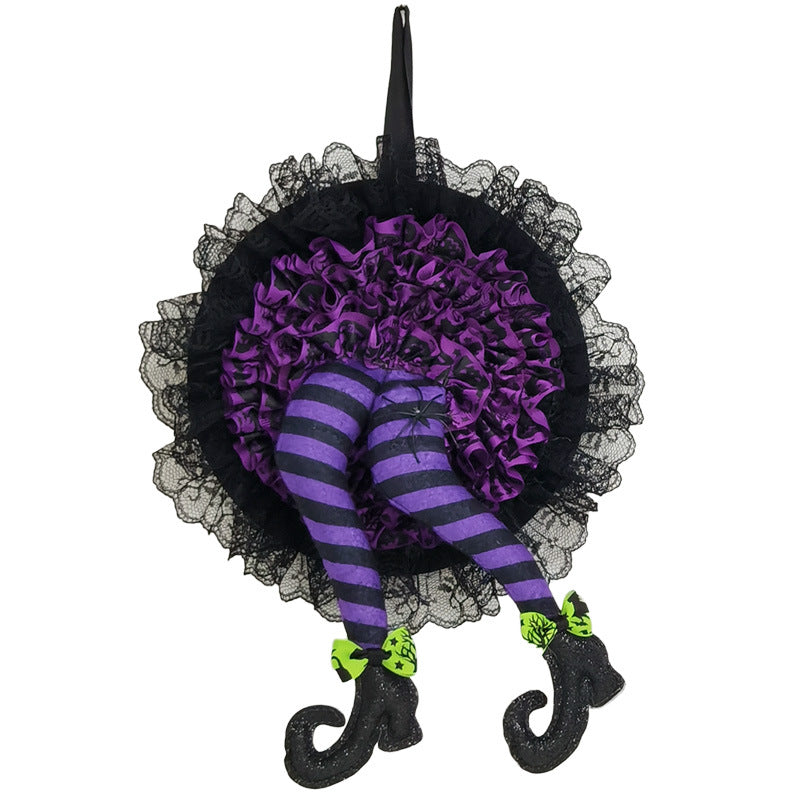 Horror Halloween Garland Decoration – Festive Home Decor for Party & Events