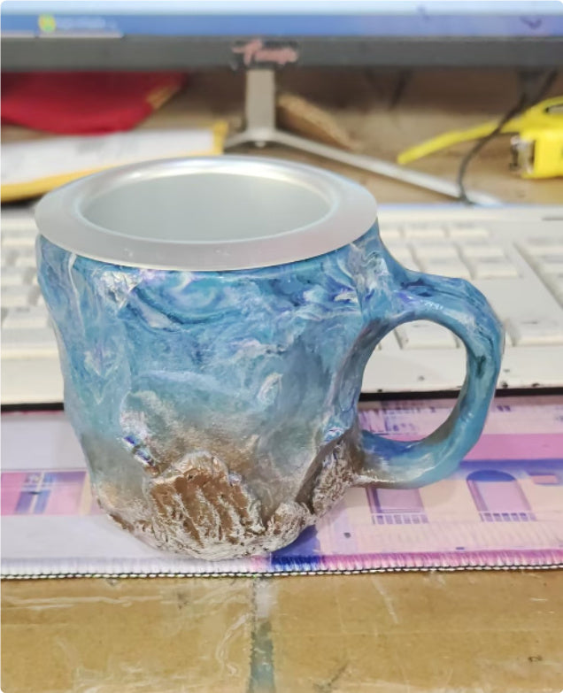 Resin Crystal Coffee Cup – Add Sparkle to Sip