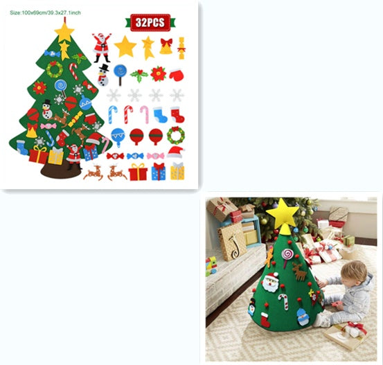 DIY Felt Christmas Tree That Sparks Holiday Cheer