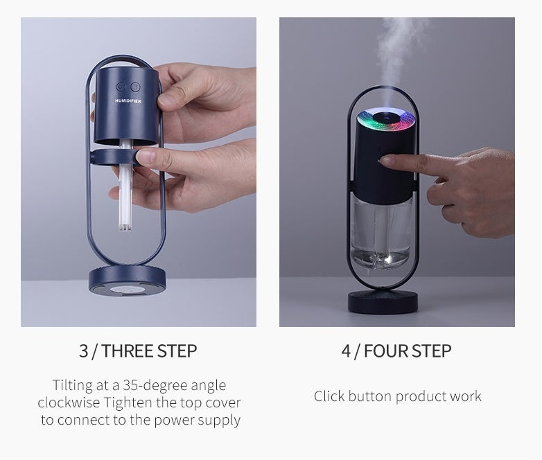 Mini Office USB Air Purifier – Compact, Quiet & Powerful