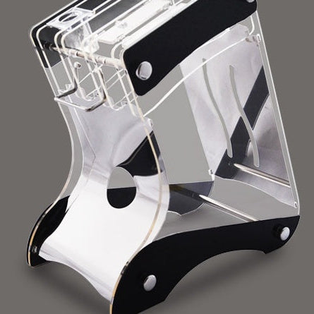 Transparent Acrylic Knife Holder Stand – Stylish Kitchen Organization Rack