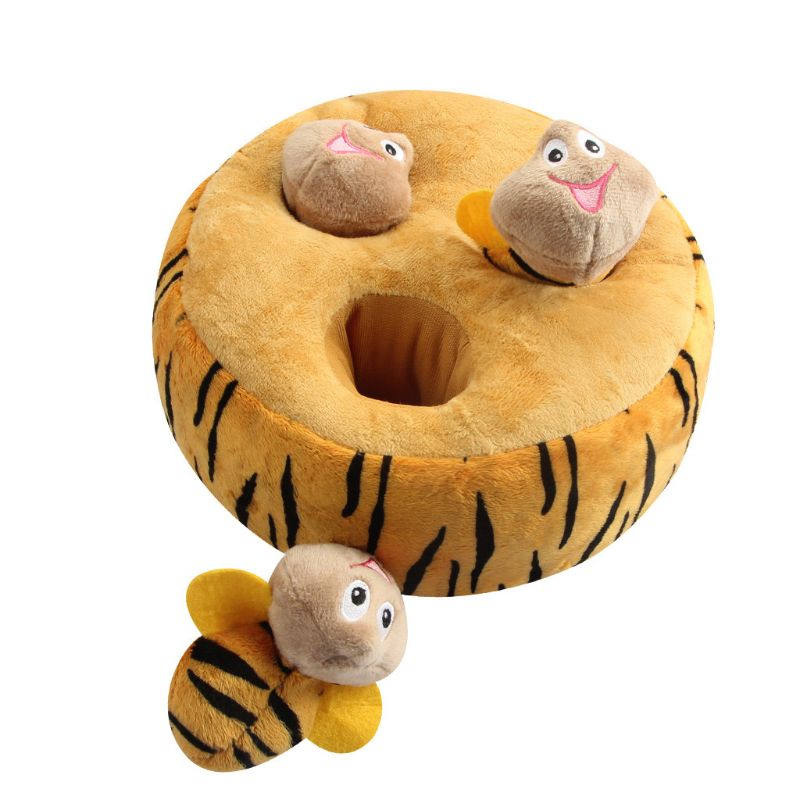 Voice Activated Plush Toy for Pets – Engaging Dog & Cat Chew Toy