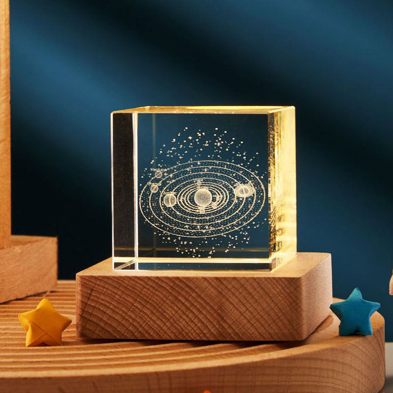 3D Crystal Glow Lamp – Ideal Kids Birthday Gift