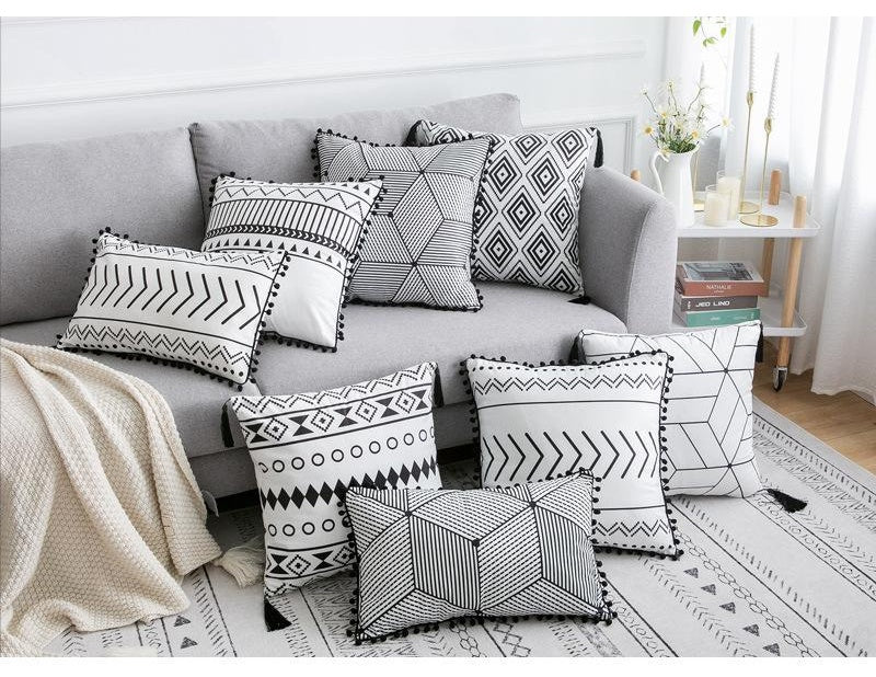 Bohemian Accent Pillow for Warm, Artistic Living