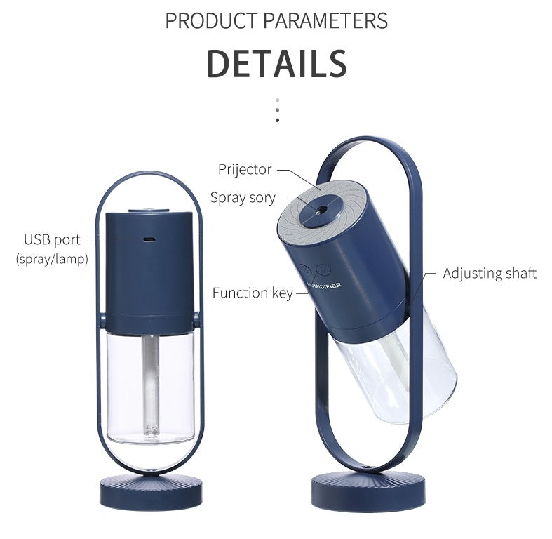 Mini Office USB Air Purifier – Compact, Quiet & Powerful