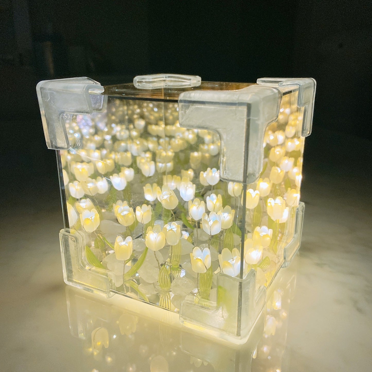 Handmade Tulip Lamp for Love, Relaxation, and Ambience