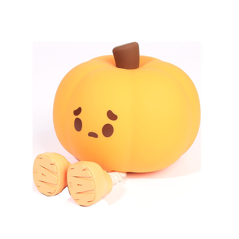 Adorable Pumpkin Night Light for Kids & Spooky Nights