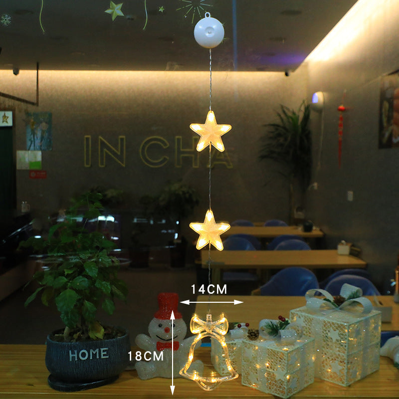 3pc LED Star Ornaments for Magical Christmas Glow