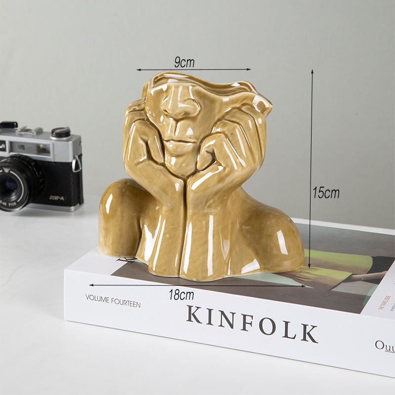 Ceramic Art Vase to Elevate Your Living Space