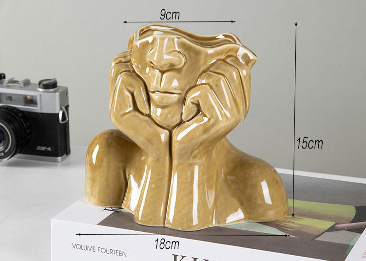 Ceramic Art Vase to Elevate Your Living Space