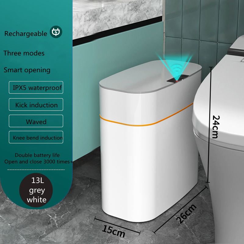 Smart Trash Bin with Lid – Hygienic Living Made Easy
