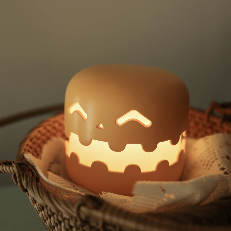 Pumpkin Bedside Lamp – Spooky Cute Halloween Décor