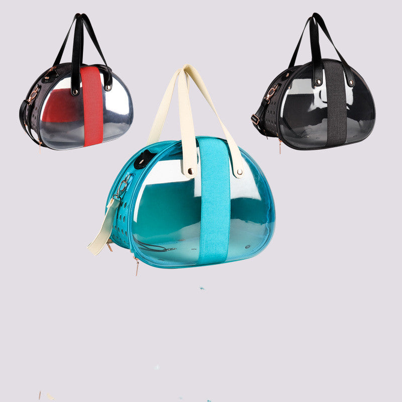 Clear View Pet Carrier Backpack – Stress-Free Travel Bag for Cats & Small Dogs