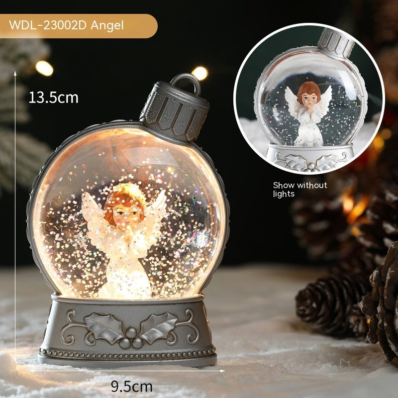 Create Holiday Magic with Glowing Christmas Flame Decor