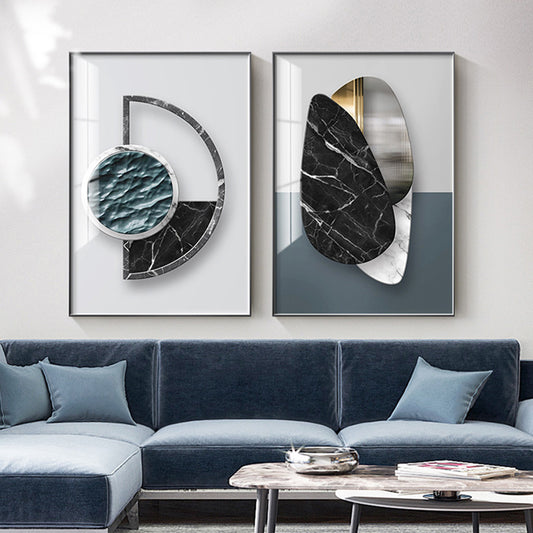 Abstract Geometric Canvas – Modern Wall Art Decor