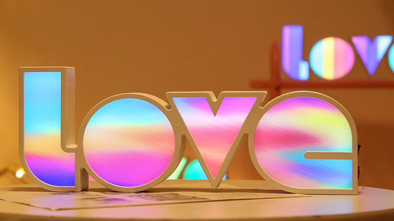 LED Love Light décor - Perfect for Home décor or party decoration