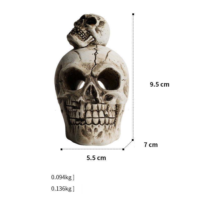 Aromatherapy Skull Decor for Unique Halloween Home Styling