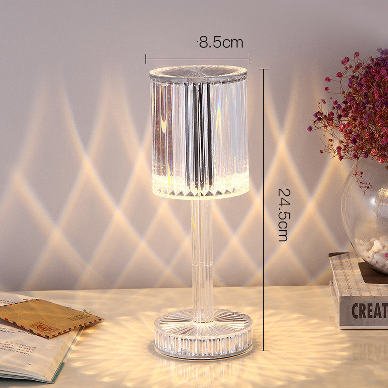 Luxury-Inspired Crystal Lamp for Home or Hotel Vibes
