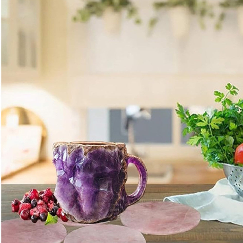 Resin Crystal Coffee Cup – Add Sparkle to Sip