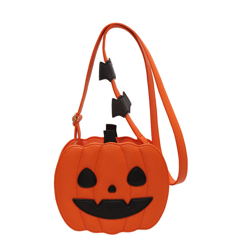 Playful Pumpkin Shoulder Bag to Brighten Halloween Nights