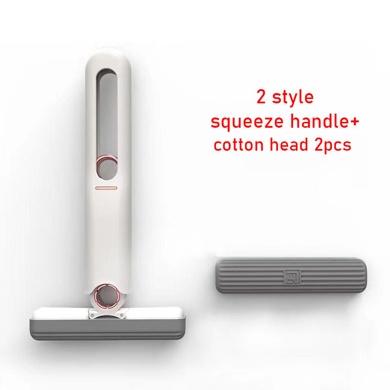 Compact Cleaning Mop for Spills and Dust Anywhere