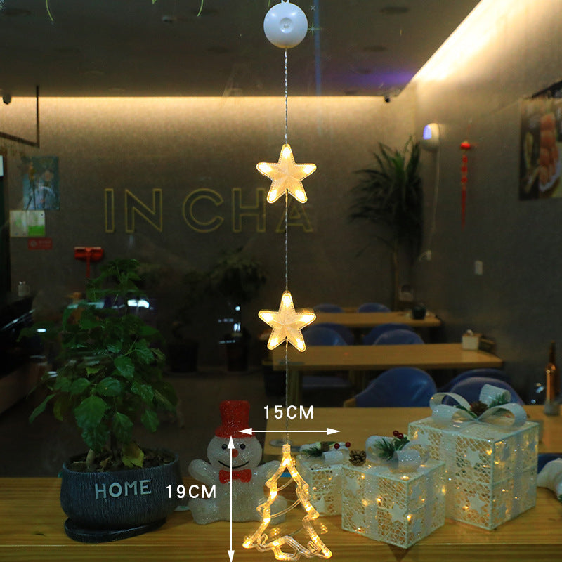 3pc LED Star Ornaments for Magical Christmas Glow