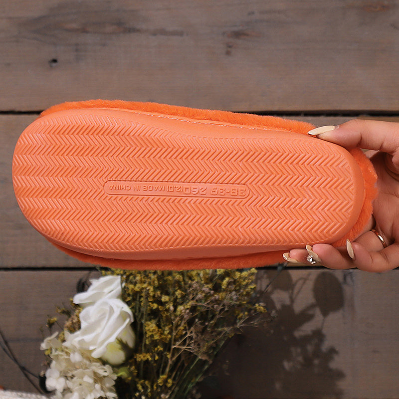 Halloween Pumpkin Slippers for Comfy Home Vibes