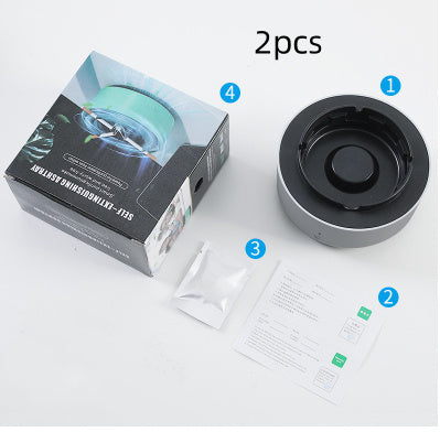 Breathe Easy with This Smoke-Removal Purifier Ashtray