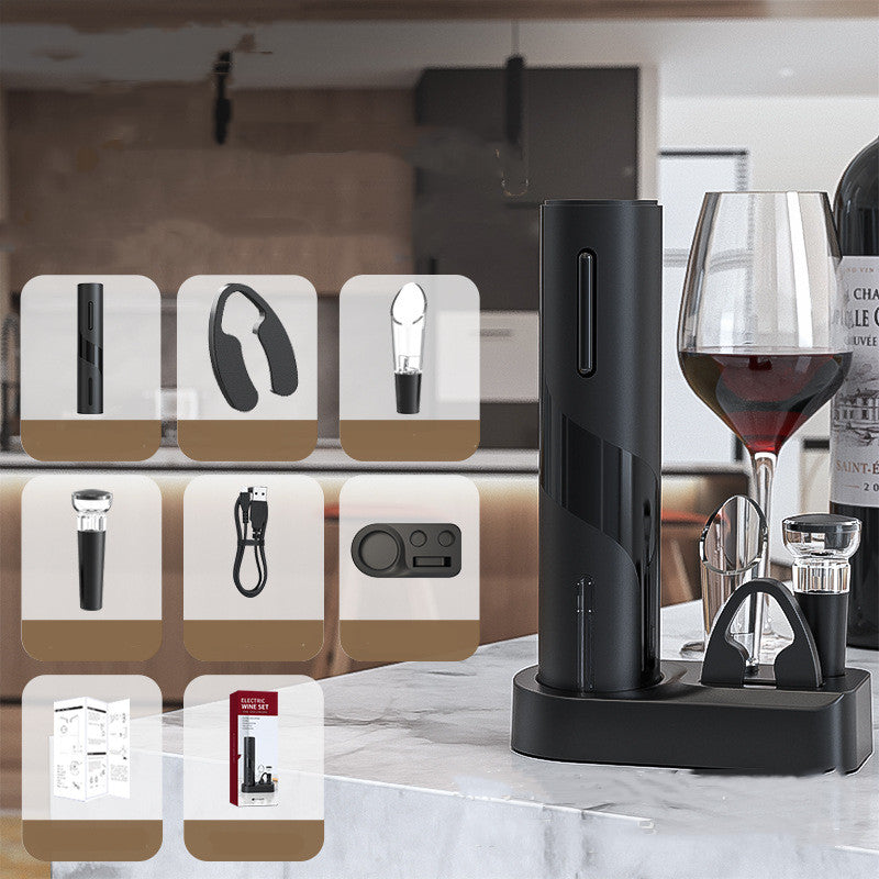 Electric Bottle Opener – Portable USB Wine Opener for Fast & Easy Use
