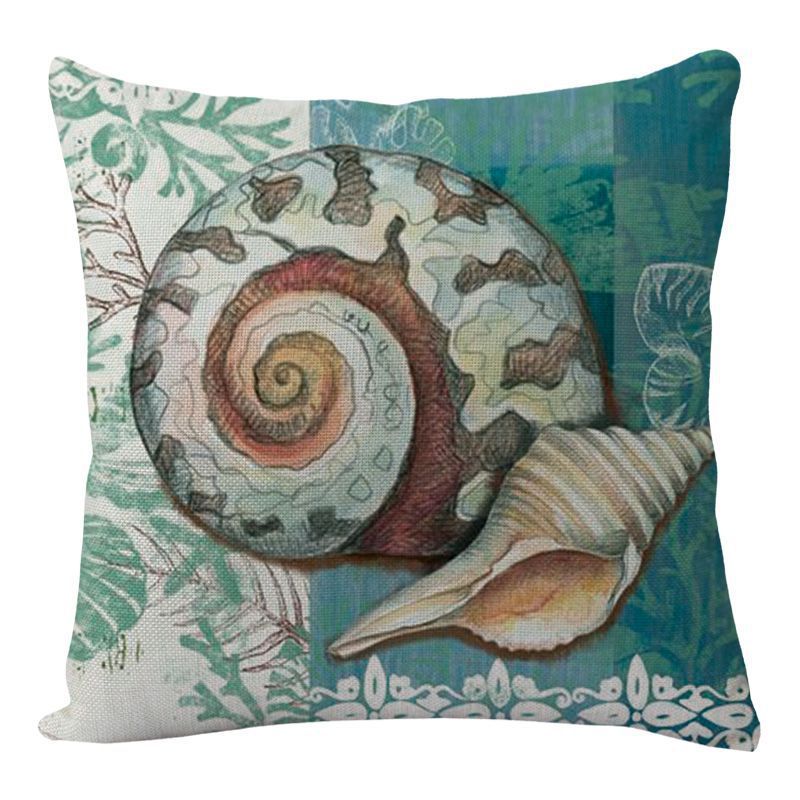 Ocean-Inspired Turtle Pillow Cases for Relaxing Spaces