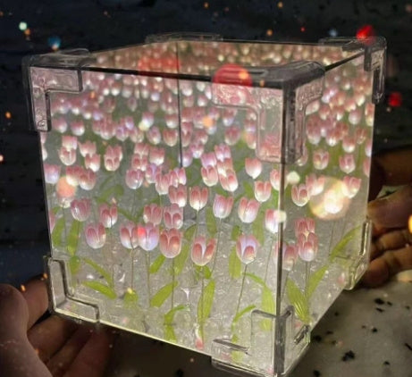 Handmade Tulip Lamp for Love, Relaxation, and Ambience