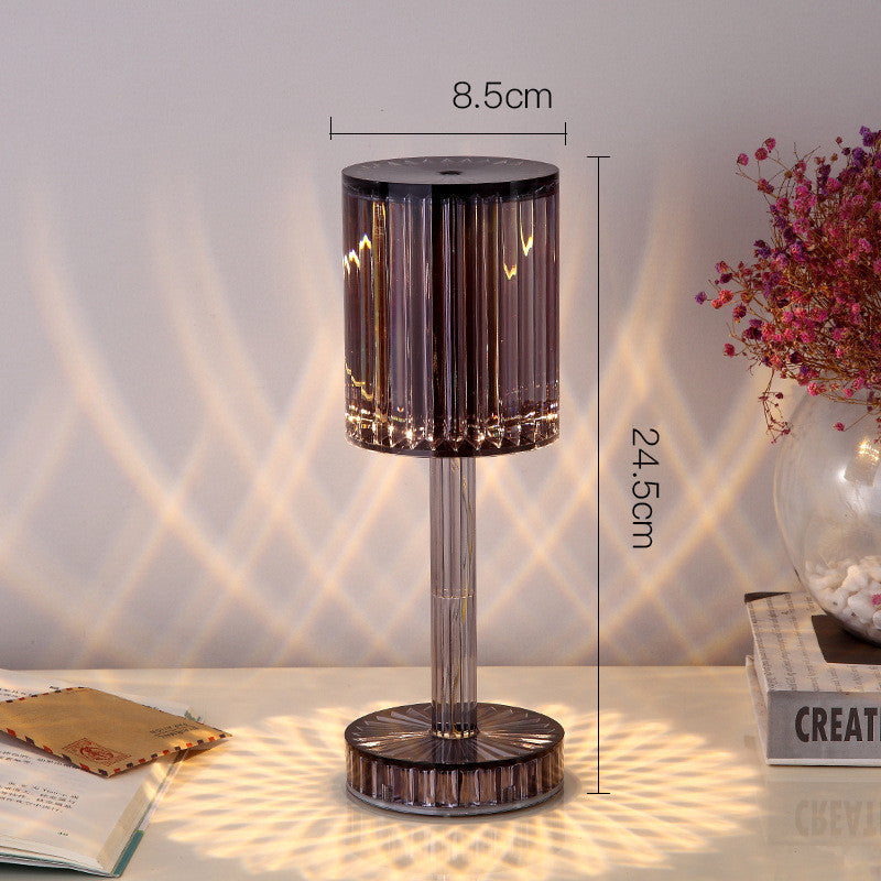 Luxury-Inspired Crystal Lamp for Home or Hotel Vibes
