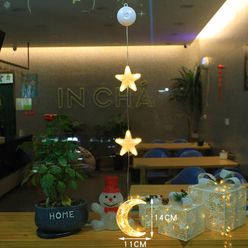 3pc LED Star Ornaments for Magical Christmas Glow