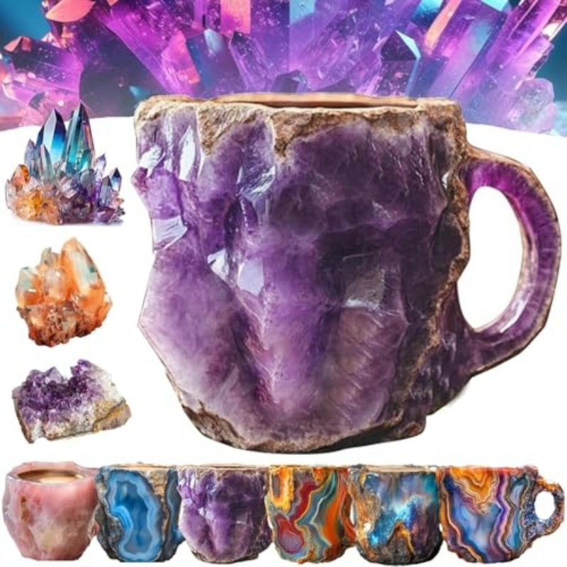 Resin Crystal Coffee Cup – Add Sparkle to Sip