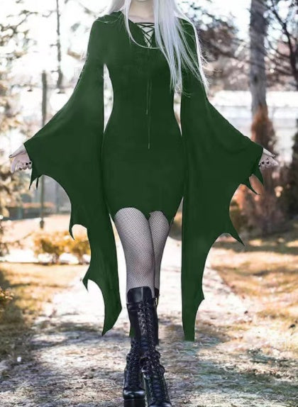 Fantasy Elf Costume Dress Perfect for Parties and Fairs