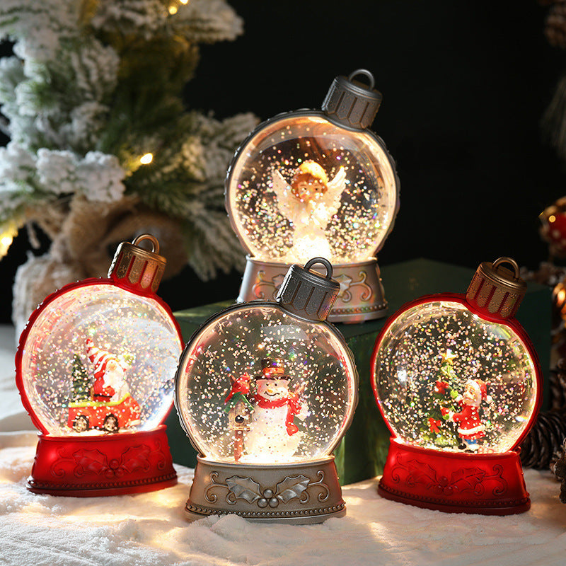 Create Holiday Magic with Glowing Christmas Flame Decor