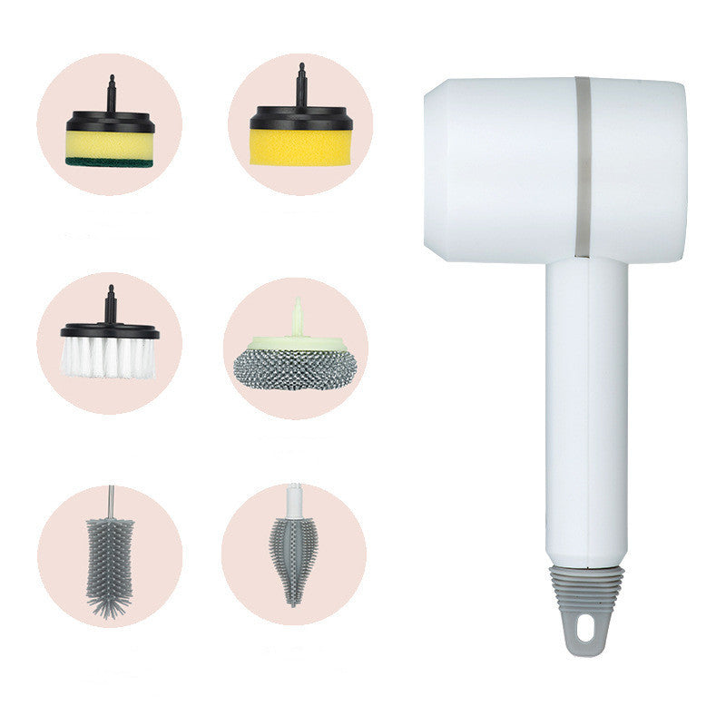 Electric Cleaning Brush for Effortless Home Scrubbing