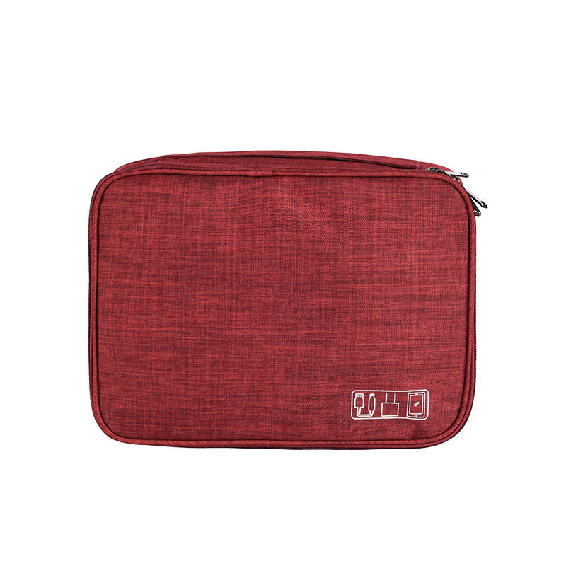 Compact Electronics Organizer Bag – Travel Cable Case for Chargers, Headsets & Accessories