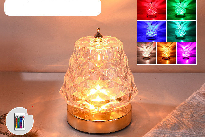 Water Ripple Projection Lamp – Ocean Wave LED Light for Bedroom
