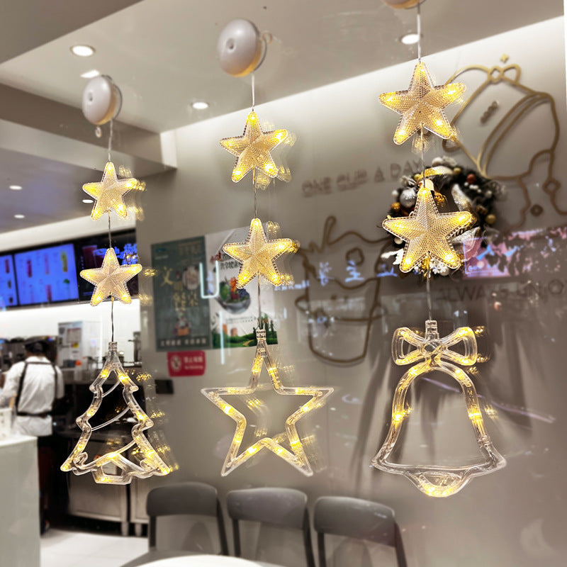 3pc LED Star Ornaments for Magical Christmas Glow