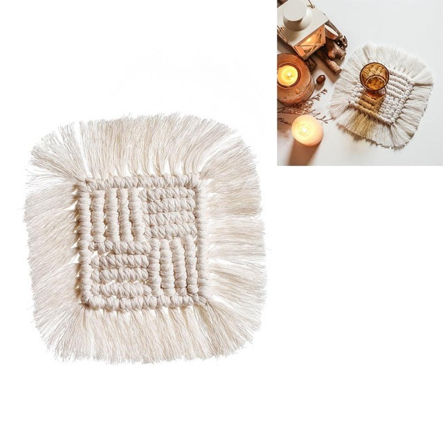 Handwoven Macramé Table Mats to Brighten Everyday Dining Moments