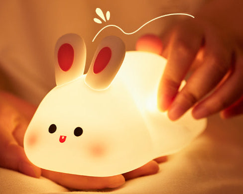 Rechargeable Sheep Night Light for Children - adorable cartoon design for bedroom