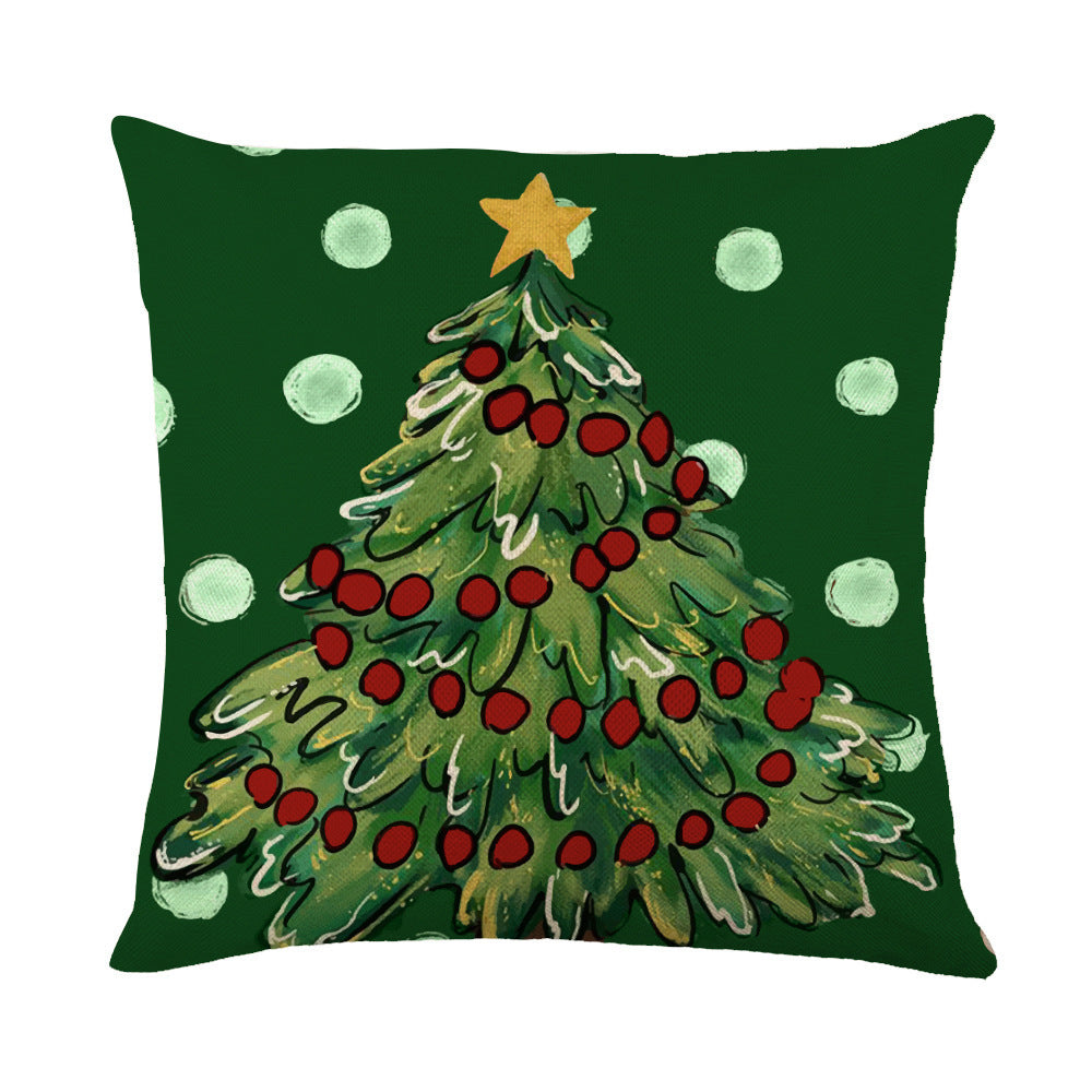 Festive Snowflake Cushion Covers for Holiday Home Décor